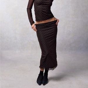 Rouje midi skirt. Size 38